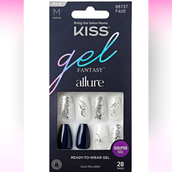 Bundle of 5 Full Sets of Kiss Gel Fantasy Nails - Picture 5 of 9